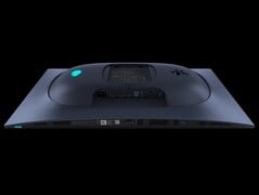 Alienware AW2725Q 4K OLED 显示器端口（图片来源：Alienware）