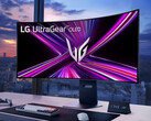 UltraGear OLED 45GX950A 的曲率为 800R。(图片来源：LG）