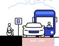 洛杉矶地铁公司推出的人工智能公交车可自动对挡住公交线路的违章停车车辆开罚单。 (来源：HaydenAI)
