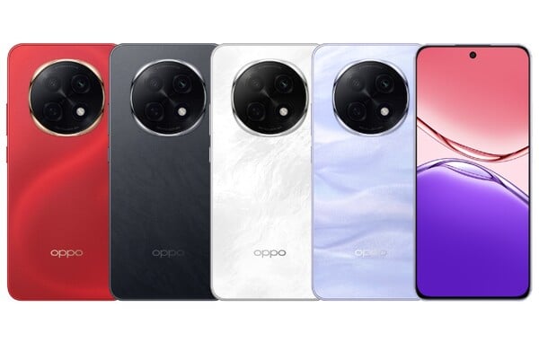 Oppo A5 Pro 有四种颜色可供选择。(图片来源：Oppo）