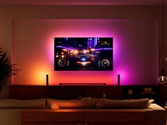 飞利浦 Hue Sync TV 现已适用于部分 LG 电视。(图片来源：Philips Hue）