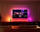 飞利浦 Hue Sync TV 现已适用于部分 LG 电视。(图片来源：Philips Hue）