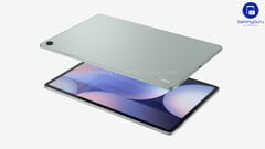 Galaxy Tab S10 FE+&quot; 效果图。(图片来源：OnLeaks x SammyGuru）