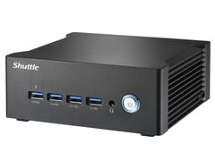 新款 NA10H7 迷你 PC 最高可配置 64GB 内存（图片来源：Shuttle）