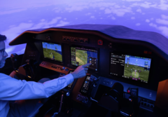 Garmin G3000 Prime 的显示屏采用千兆位连接，以提高响应速度。(图片来源：Garmin）