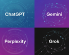 Gemini、ChatGPT、Grok 和 Perplexity(图片来源:Gemini)