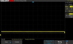 25% 亮度360 赫兹 PWM