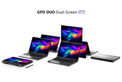 GPD Duo 将配备 AMD Zen 4 或 Zen 5 APU。(图片来源：GPD）