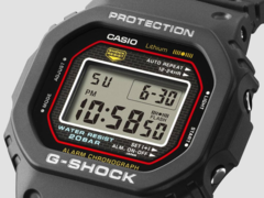 卡西欧 G-Shock DW-5000R-1AER 是卡西欧 1983 年首款 G-Shock 的现代版。(图片来源：卡西欧）