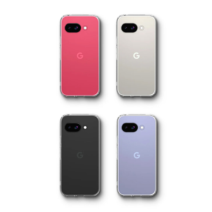 Spigen 泄露的 Pixel 9a 颜色（图片来源：Spigen）