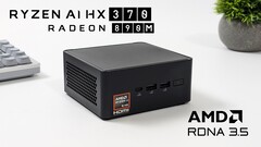 AMD Ryzen 9 AI HX 370 mini PC 原型机在不同游戏中表现出色（图片来源：ETA Prime）