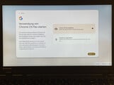 Chrome OS Flex 提供了一个选择：安装还是试用？