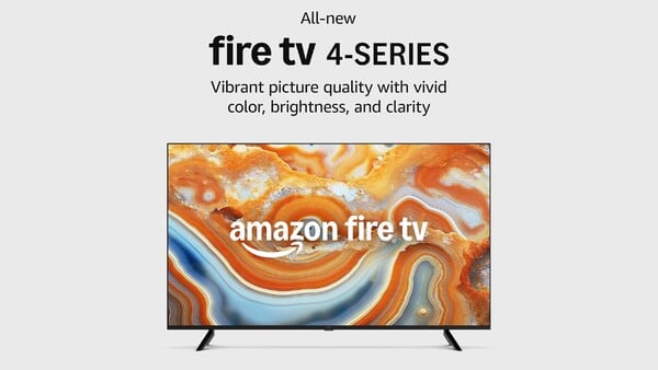 亚马逊 Fire TV 4 系列拥有 4K 分辨率。(图片来源：亚马逊）