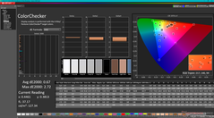 校准后的 ColorChecker