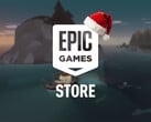 Dredge 可能成为 Epic Games Store 上的下一款免费游戏（图片来源：Epic Games Store 和 FreePik - 已编辑）