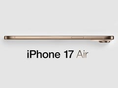 传闻中的 iPhone 17 Air 摄像头凸起周围的厚度可能为 9.5 毫米。(图片来源：MacRumors - 已编辑）