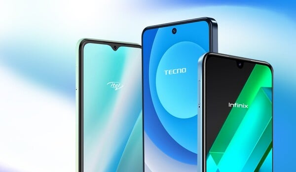 中国传音控股公司旗下拥有 Tecno、Infinix 和 itel 手机品牌。(图片来源：Transsion）