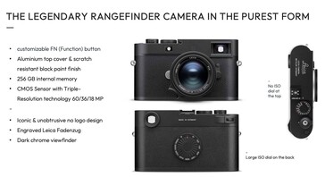 M11-D 的外观简约而低调（图片来源：Leica Rumors）