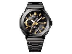 卡西欧 G-SHOCK GMC-B2100ZE-1A 采用黑色和金色装饰。(图片来源：卡西欧）