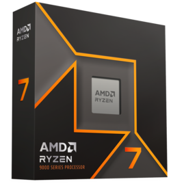 AMD Ryzen 7 9700X。评测机由 AMD 印度公司提供