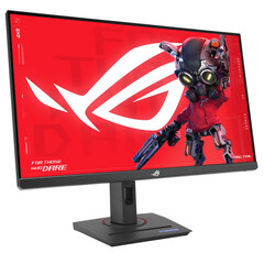 ROG Strix XG27UCG 仍是唯一一款支持 4K/160 Hz 和 1080p/320 Hz 显示模式的 LCD 显示器。(图片来源：华硕）