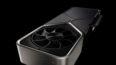 RTX 5080 GPU 将拥有 256 位总线上的 16 GB GDDR7 VRAM。(图片来源：Nvidia，已编辑）