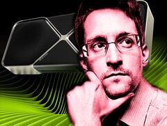 爱德华-斯诺登对 Nvidia RTX 5080 的规格明显不满。(图片来源：@Snowden/Nvidia - 已编辑）