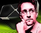 爱德华-斯诺登对 Nvidia RTX 5080 的规格明显不满。(图片来源：@Snowden/Nvidia - 已编辑）