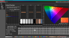 校准后的 ColorChecker