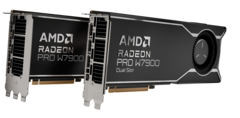 AMD Radeon Pro W7900 现推出双插槽版本，并降低了建议零售价。(图片来源：AMD）