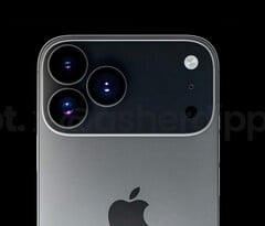 Apple iPhone 17 Pro 据称将配备全新的摄像头（图片来源：FrontPageTech / @asherdipps）