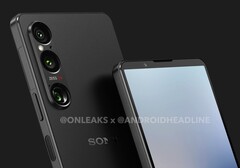 Xperia 1 VI 距发布可能还有不到一个月的时间。(图片来源：@OnLeaks &amp;amp;Android Headlines)