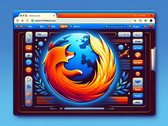 Mozilla Firefox 界面（图片来源：使用 DALL-E 3 生成）