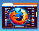 Mozilla Firefox 界面（图片来源：使用 DALL-E 3 生成）