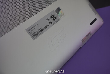 底板上的 GT 标志（图片来源：WHYLAB 微博）