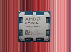 AMD Ryzen 5 9600X 拥有 6 个内核、12 个线程和 5.4 GHz 的提升频率。(图片来源：Notebookcheck，Pierre Bamin on Unsplash，已编辑）