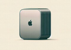 Apple即将推出的配备 M4 芯片的 Mac Mini 很可能会进行大规模的重新设计。(图片来源：DALL-E）