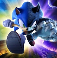 索尼克解密》（Sonic Unleashed）已被移植到 PC 平台，玩家将在游戏中控制索尼克变身 &quot;狼人&quot;（如图）。(图片来源：《索尼克解密》封面图）