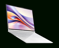 Honor 全球销售的 MagicBook Pro 16 有紫色和白色两种颜色可供选择。(图片来源： )Honor