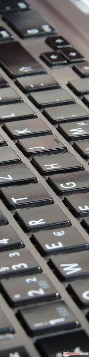 The keyboard features a backlight