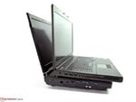 Dell's Precision M6700 looks slim, almost fragile, compared with the XIRIOS W712