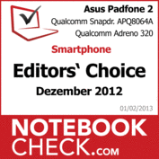 Award Asus Padfone 2