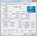 Systeminfo CPUZ CPU