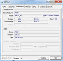 Systeminfo CPUZ Mainboard