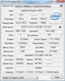 Systeminfo GPUZ - Graphics 3000