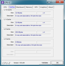 Systeminfo CPUZ Cache