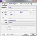 Systeminfo CPUZ Mainboard