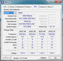 Systeminfo CPUZ RAM SPD