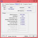 CPU-Z Memory