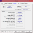 System info: CPU-Z Memory